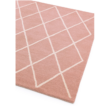 Kép 2/4 - Albany Gyémánt Rózsaszín Szőnyeg 80x150 cm