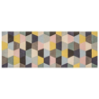 Kép 1/4 - Funk Hexagon Pasztell Futó Szőnyeg 70x200 cm