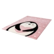 Kép 2/2 - Amigo 325 pink Pingvin gyerekszőnyeg 080x150 cm