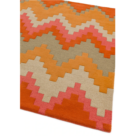 Matrix Chevron Narancs Szőnyeg 80x150 cm