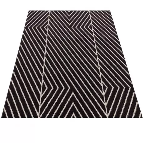 Muse szőnyeg Black Linear MU10 80x150 cm