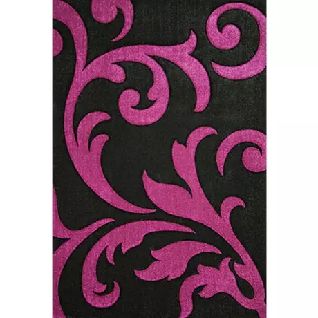 Lambada 451 black-violet szőnyeg 080x150 cm
