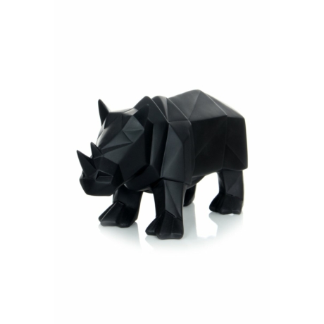 fekete geometrikus rhino
