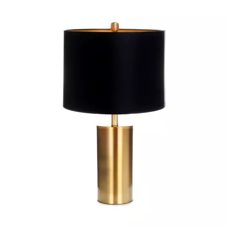 fekete arany asztali lámpa