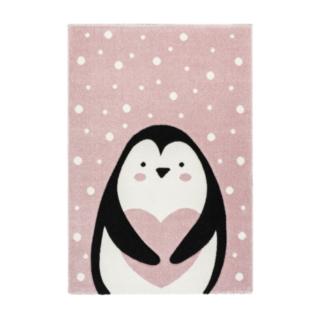 Amigo 325 pink Pingvin gyerekszőnyeg 080x150 cm