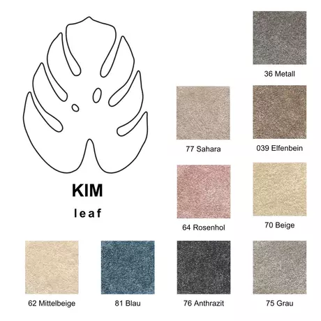 Miroo Kim levél alakú szőnyeg 170x240 cm