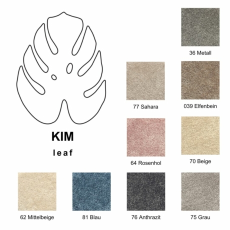 Miroo Kim levél alakú szőnyeg 250x300 cm