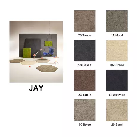 Miroo Jay téglalap alakú szőnyeg 260x390 cm