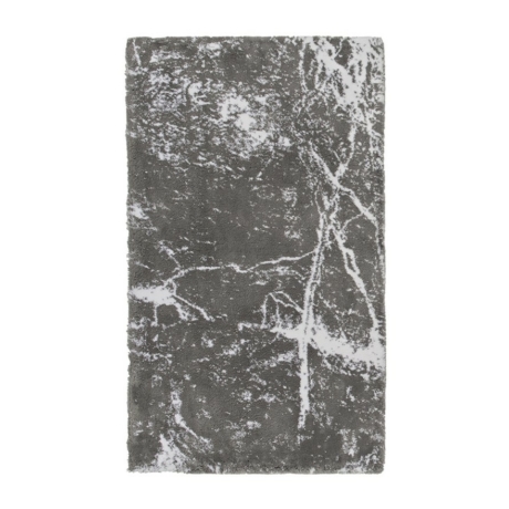Morgana szürke márványmintás fürdőszobaszőnyeg 70x120 cm