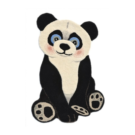 Panda formájú gyerekszőnyeg 60x90 cm