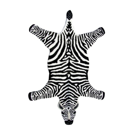 Zebra formájú gyerekszőnyeg 90x150 cm